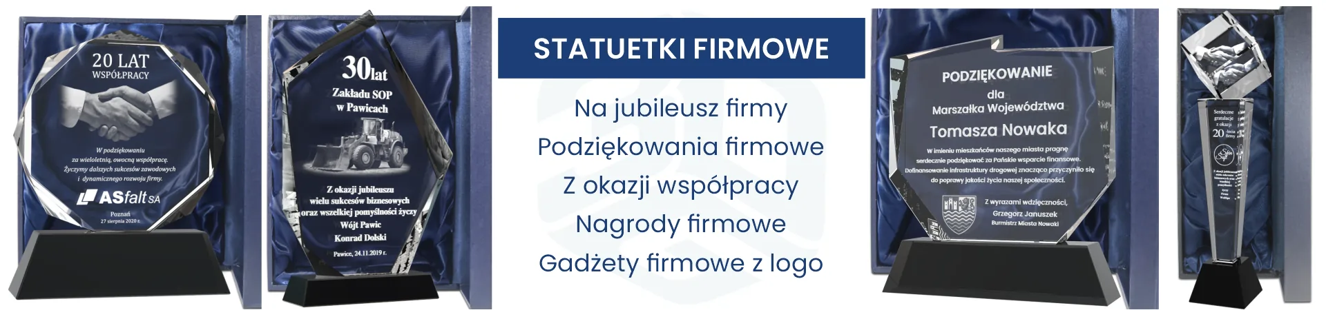 Statuetki firmowe