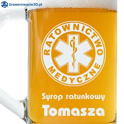 Duży kufel dla Ratownika