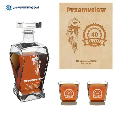 Grawerowany prezent dla rowerzysty z imieniem