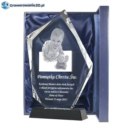 grawerowany prezent na chrzciny od dziadków