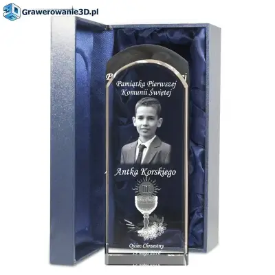 pamiątka na komunię świętą ze zdjęciem