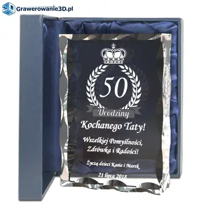 personalizowany prezent na 50 urodziny