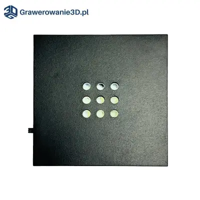 podstawka LED podświetlająca 76x76x20