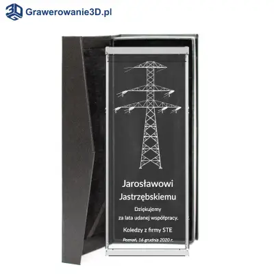 podziękowania dla pracownika elektryka