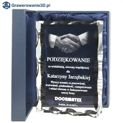 podziękowanie od prezesa firmy