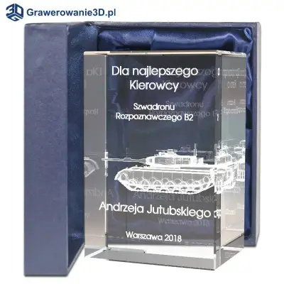prezent dla żołnierza na awans czołg 3D
