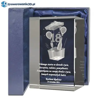 Personalizowany prezent z grawerem na 18 Urodziny