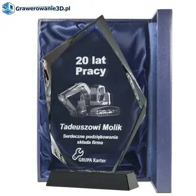 prezent na jubileusz pracy dla pracownika za 10 lat pracy, za 20 lat pracy prezent, podziękowania dla pracownika
