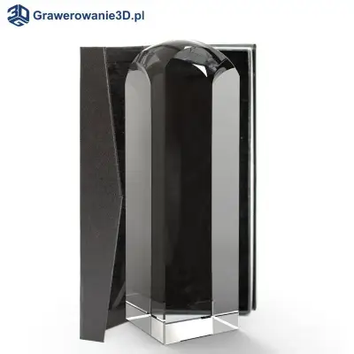 zjawiskowa statuetka podłużna z grawerowanymi życzeniami