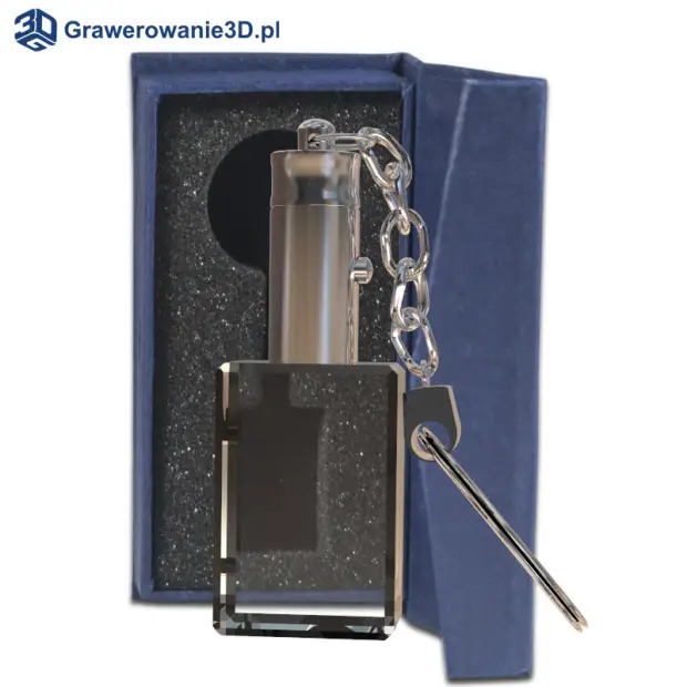 grawerowany breloczek LED