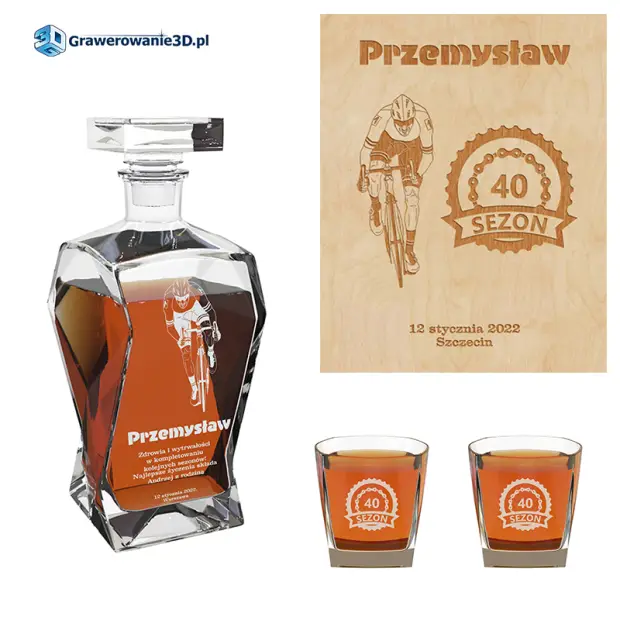 Grawerowany prezent dla rowerzysty z imieniem