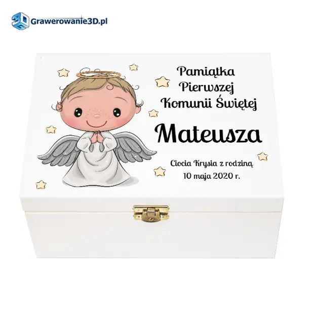 Pamiątka Komunijna dla chłopca