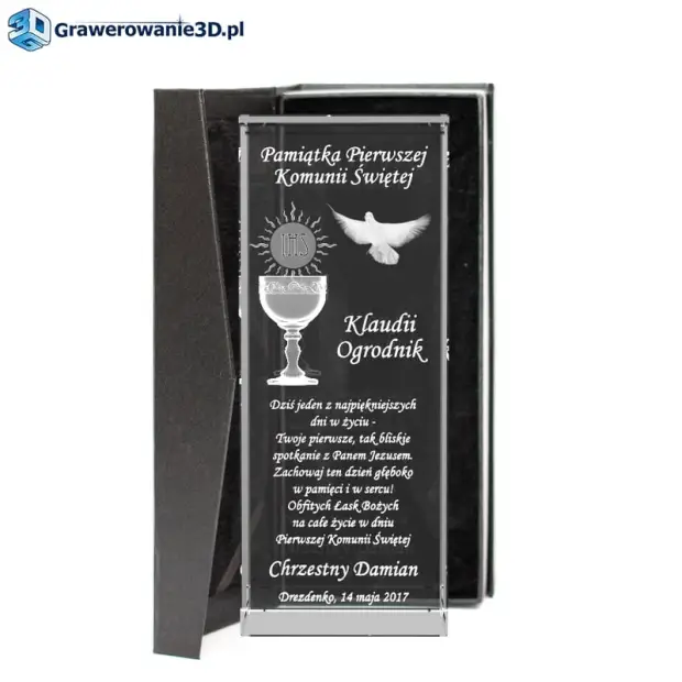 Oryginalna Pamiątka Pierwszej Komunii Świętej