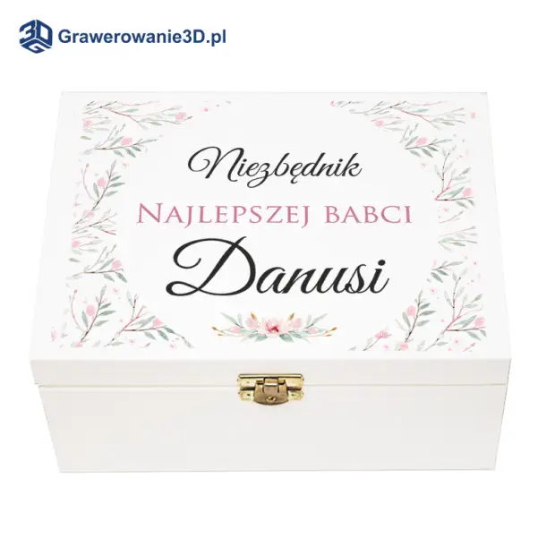 Praktyczny prezent dla babci kolorowe pudełko niezbędnik