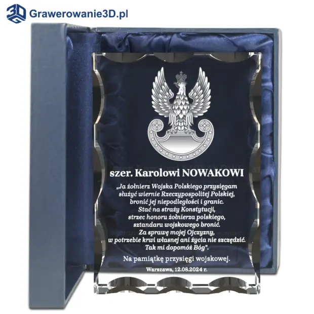 Prezent z okazji przysięgi wojskowej