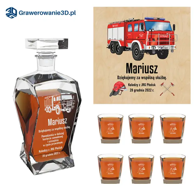 Prezent dla strażaka
