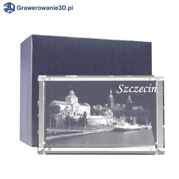 grawerowane Wały Chrobrego w 3D