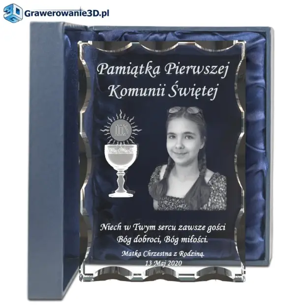 Kryształowa Pamiątka Pierwszej komunii Świętej