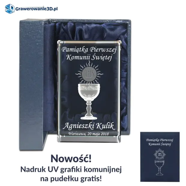 kielich pamiątka komunii