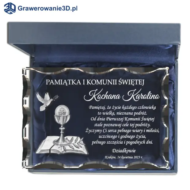wyjątkowa pamiątka komunijna od dziadków