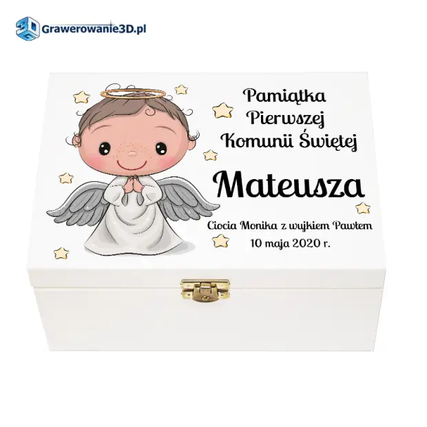 Prezent Komunijny pamiątka dla chłopca