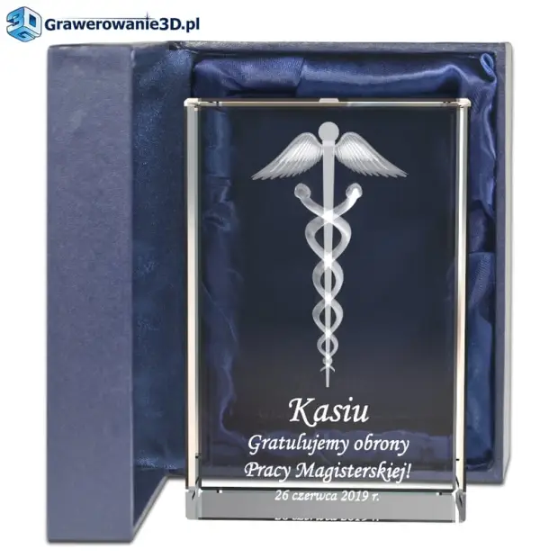 Prezent na obronę pracy magisterskiej
