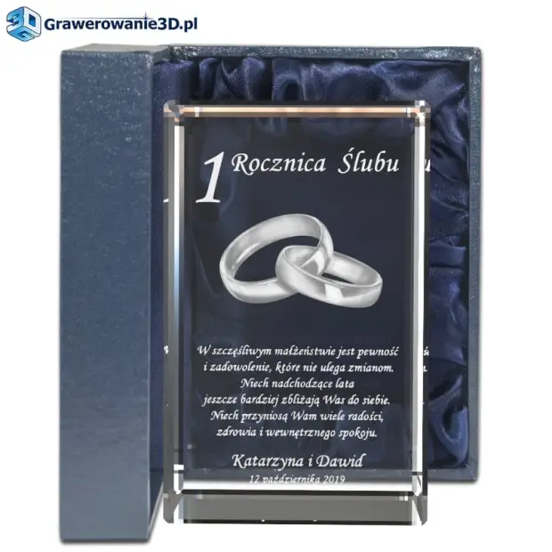prezent na rocznice w krysztale