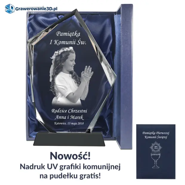 prezent ze zdjęciem na komunię świętą