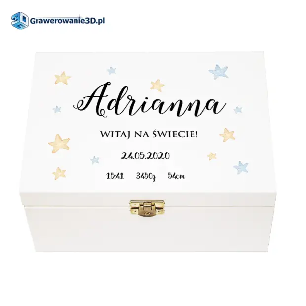 pudełko witaj na świecie