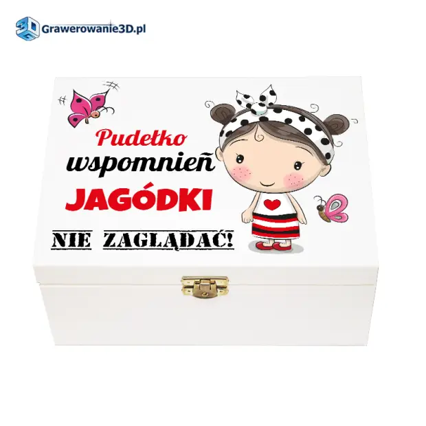 pudełko wspomnień dla dziewczynki