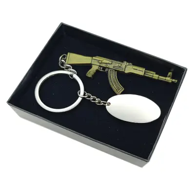 brelok militarny karabin broń ak47 kałasznikow