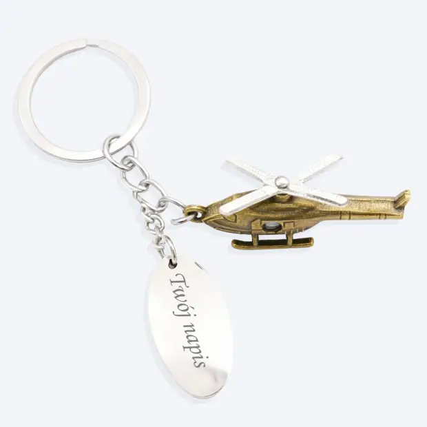 breloczek śmigłowiec helikopter wojskowy