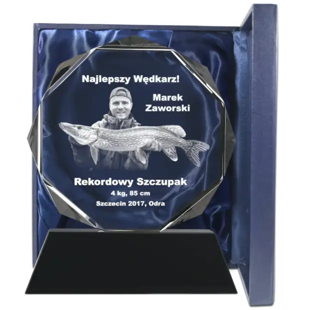 Prezent dla wędkarza ze zdjęciem rekordowa ryba