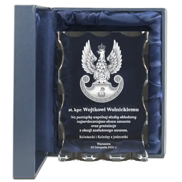 Prezent dla żołnierza Wojsk Obrony Terytorialnej statuetka