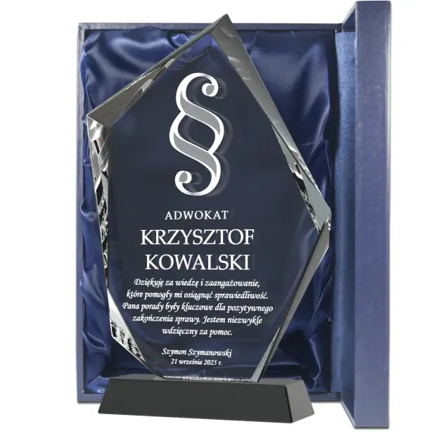 Statuetka dla prawnika