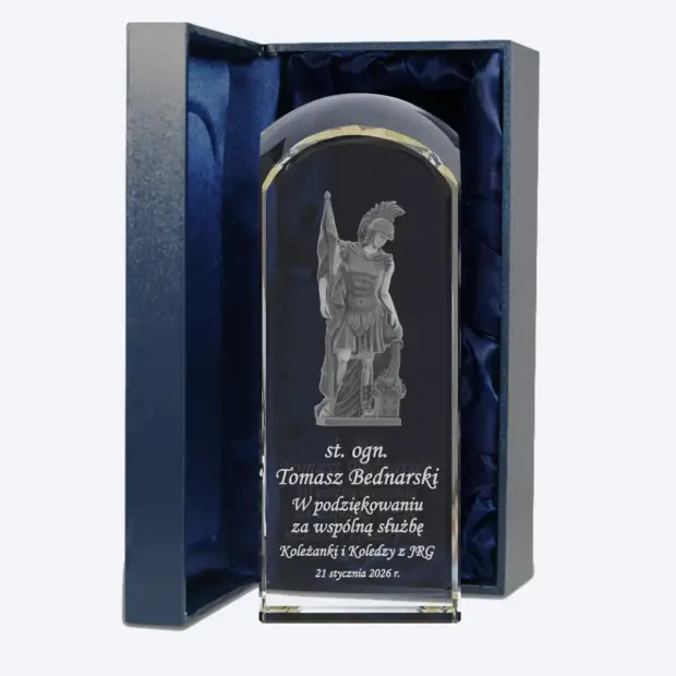 Statuetka Święty Florian dla strażaka