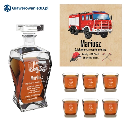 Prezent dla strażaka