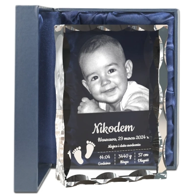 personalizowany prezent dla maluszka z okazji narodzin od dziadków