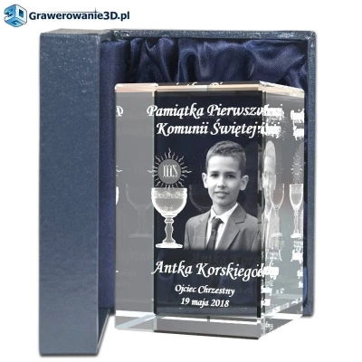 pamiątka komunijna dla chłopca od ojca chrzestnego