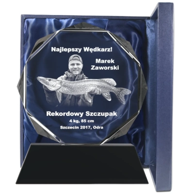 Prezent dla wędkarza ze zdjęciem rekordowa ryba