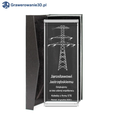 podziękowania dla pracownika elektryka