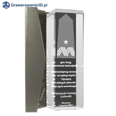 statuetka z grawerem dla wojskowego