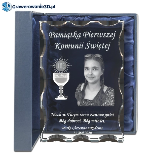 Kryształowa Pamiątka Pierwszej komunii Świętej