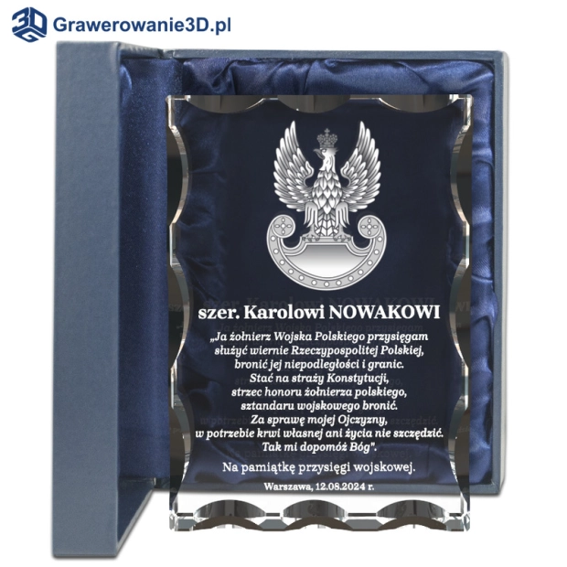 Prezent z okazji przysięgi wojskowej