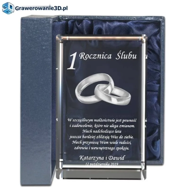 prezent na rocznice w krysztale
