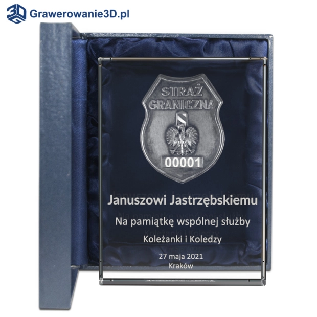 Podziękowanie za służbę w Straży Granicznej