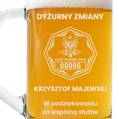 prezent na emeryturę dla funkcjonariusza SOK