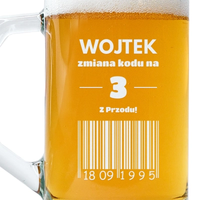 zmiana kodu na 3 z przodu