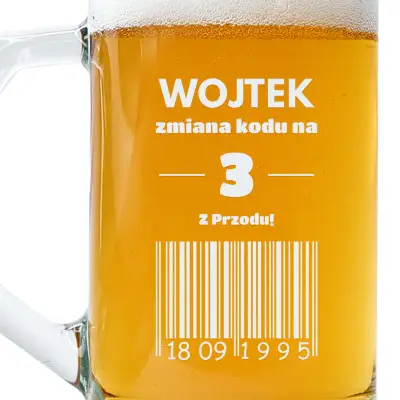 zmiana kodu na 3 z przodu