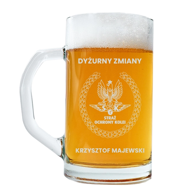Kufel straż ochrony kolei logo SOK
